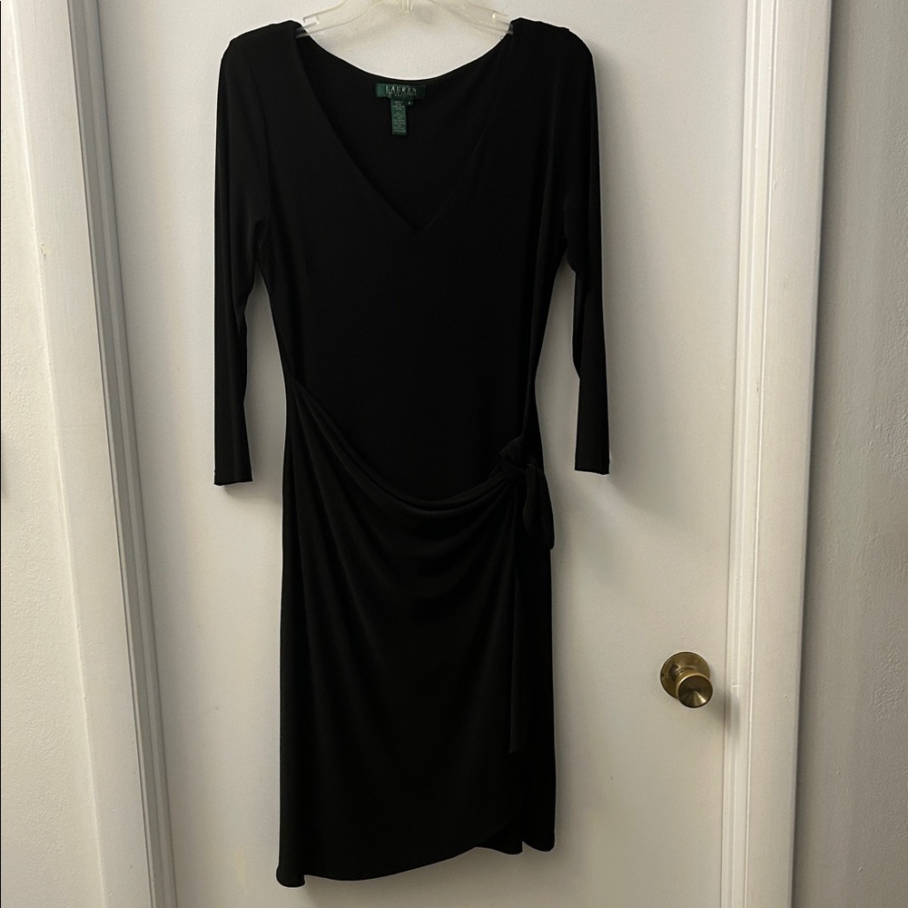 Ralph Lauren Black Long Sleeve Dress